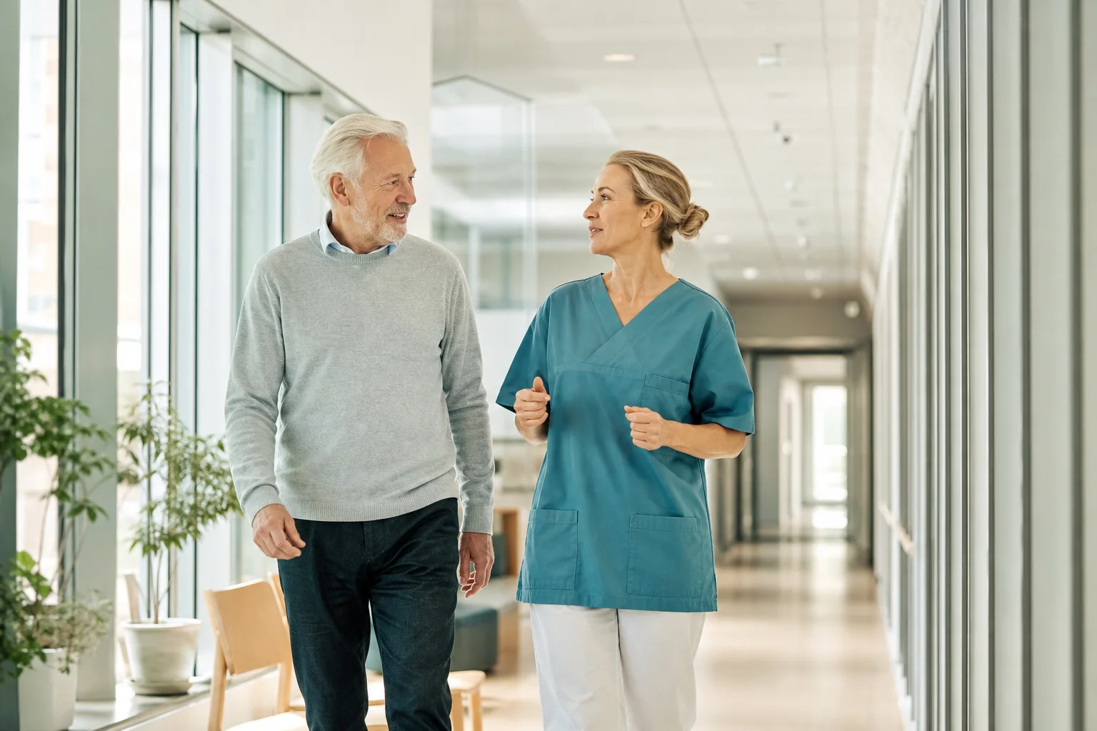 Axelmodell och rehabiliteringsmaterial inför en axeloperation