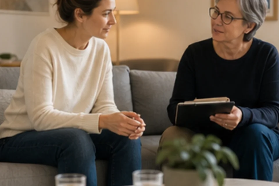 Stödjande samtal inför second opinion före sköldkörteloperation