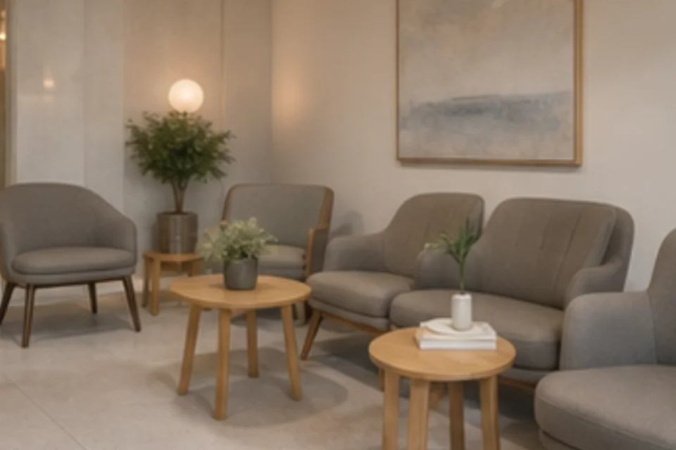 Lugn väntmiljö för patient som vill förstå sitt MR-svar bättre