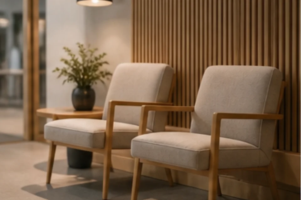 Lugn väntmiljö för patient som söker second opinion vid smärta